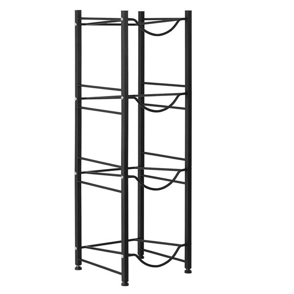 Decor Storage Heavy Duty Water Bottle Jug Stand 105cm - 4 Tier 4 slots