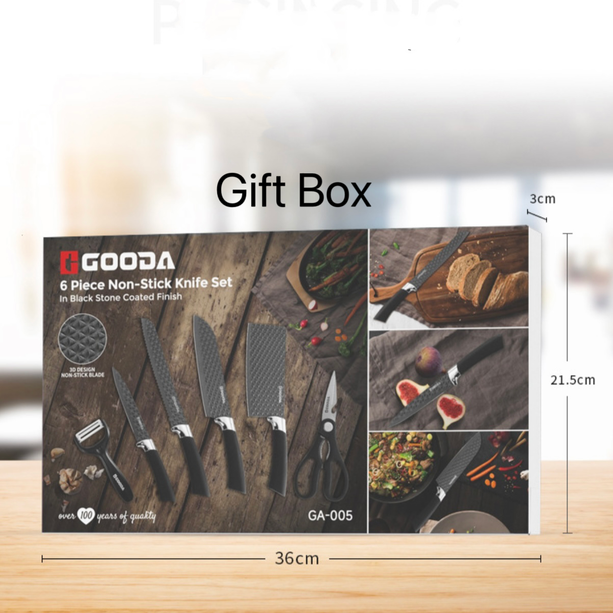 6 Piece Non-Stick Knife Set | Shop Today. Get it Tomorrow
