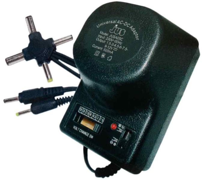 Adaptor - Universal - 1.5v to 12v