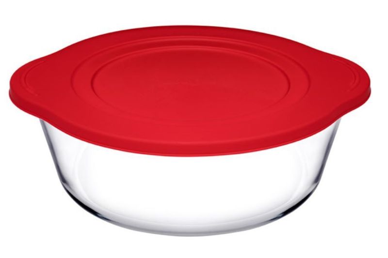 Borcam Round Casserole 2100ml with Cover