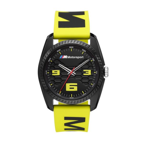 Bmw M Motorsport Mens Black Watch-BMW1011