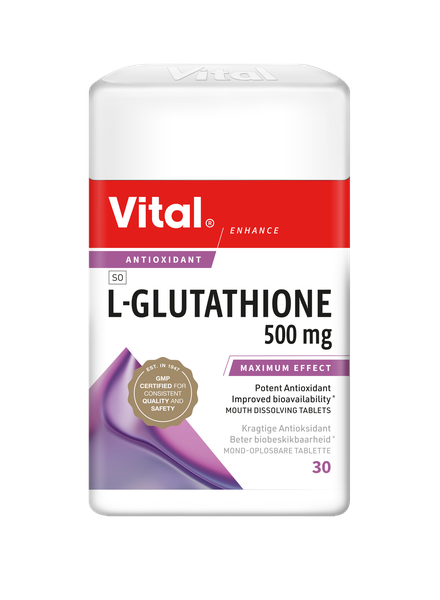Vital L-Glutathione 500mg