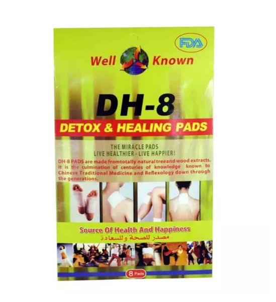 DH-8 Detox &amp; Healing Pads - 16 Pads