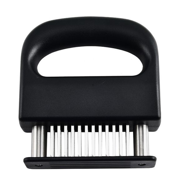 Meat Tenderizer Tool with Non-Slip Handle &amp;48 Stainless Steel Needle Blades
