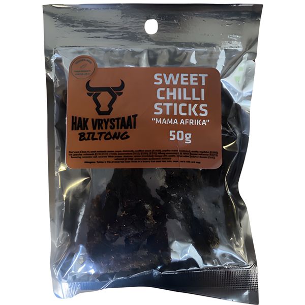 Hak Vrystaat Sweet Chilli Sticks 50g
