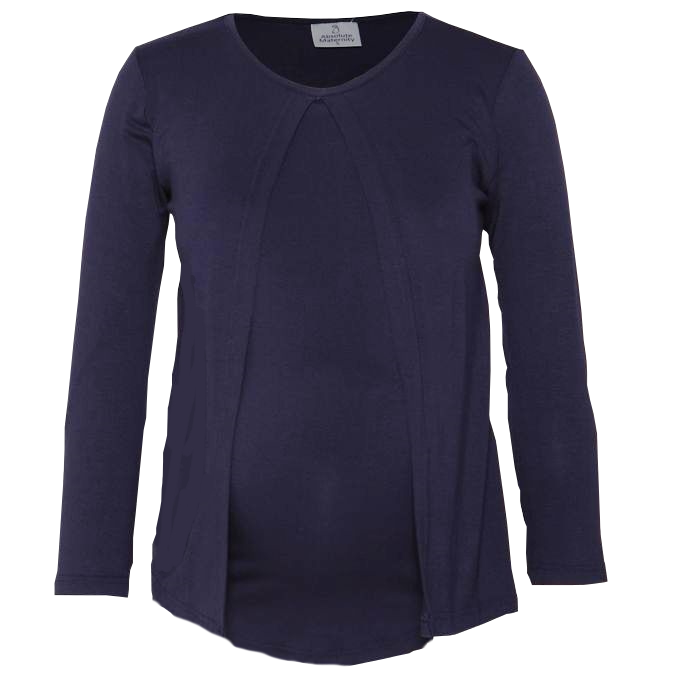 Absolute Maternity Nursing Cardigan Top With Side Opening Navy Shop Today. Get it Tomorrow