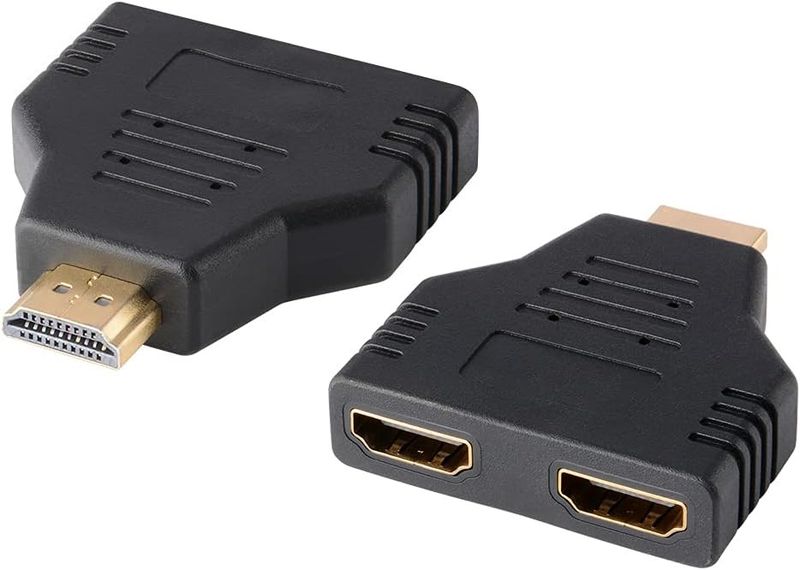 HDMI to Dual Female HDMI Mini Adapter (2Pack) PB