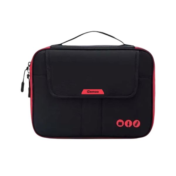 iDemoo Electronic Accessory Storage Bag - Organiser - Charcoal Black