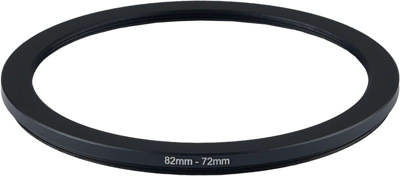 E-Photographic 82 to 77mm Lens Filter Step-Down Adapter Ring