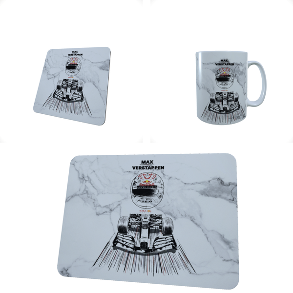 Formula 1 Max Verstappen V7 - Coffee Mug, Coaster, and Mouse Pad