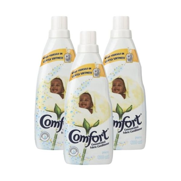 Comfort Pure Concentrated Fabric Conditioner - (3x 800ml)