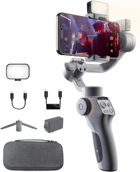 FUNSNAP Capture 5 Combo Kit Phone Gimbal AI-Powered Stability