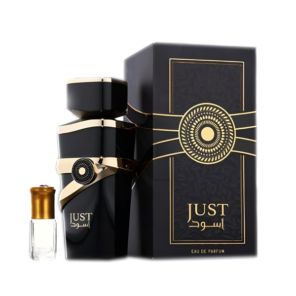 Fragrance World - Just Aswad for Men EDP - 100ml + Perfume Oil