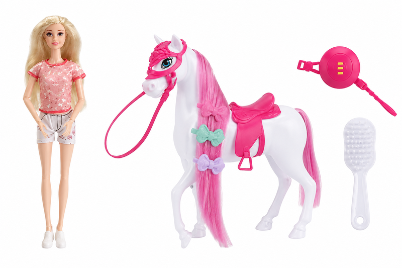 Fashion Doll and Pony Playset