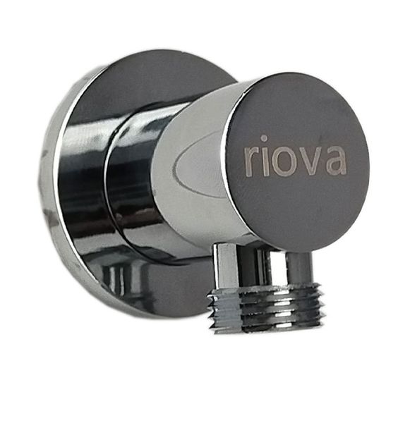 SH Riova Round Outlet Brass