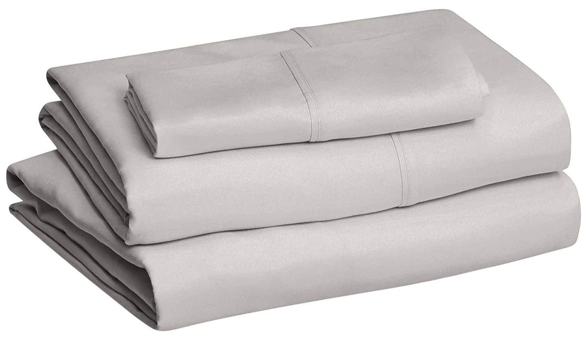 4 Piece Bed Sheet Set-Luxury Wrinkle Resistant Egyptian Comfort-Light ...