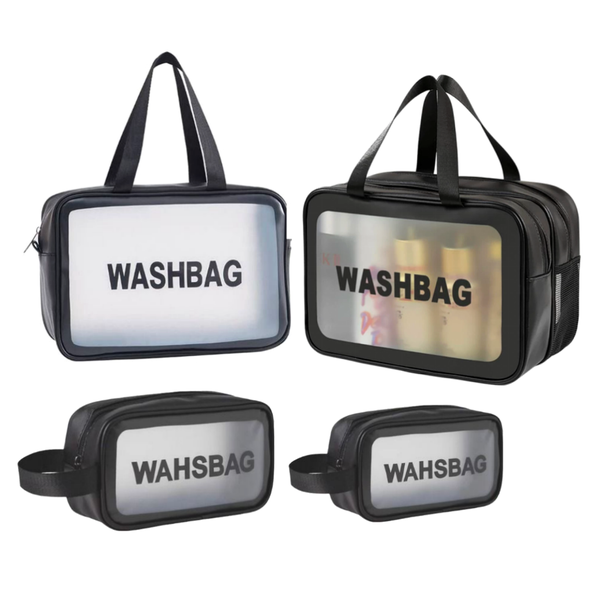 Multi Layer Toiletry Bag Waterproof Make Up Cosmetic Bags - 5 Piece