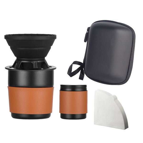 Pour Over Coffee Maker/Dripper/Coffee Storage Canister Kit