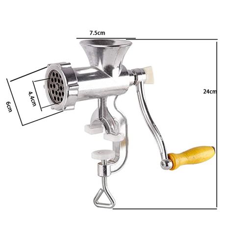 Heavy Duty Hand Operated Kitchen Meat Mincer, Beef Grinder