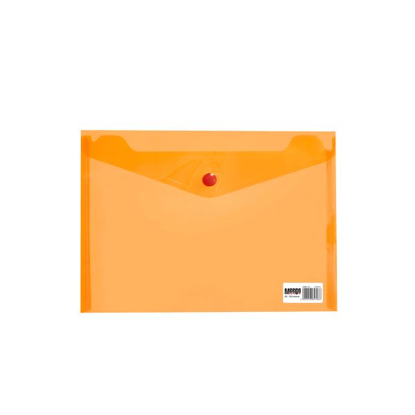 Meeco A5 Carry Folder - Orange (Pack of 5)