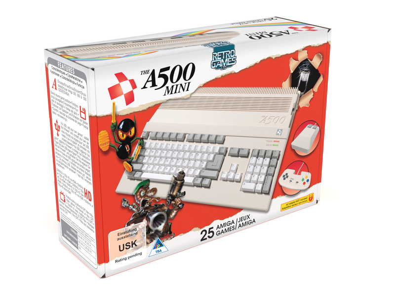 A500 Mini Gaming Console