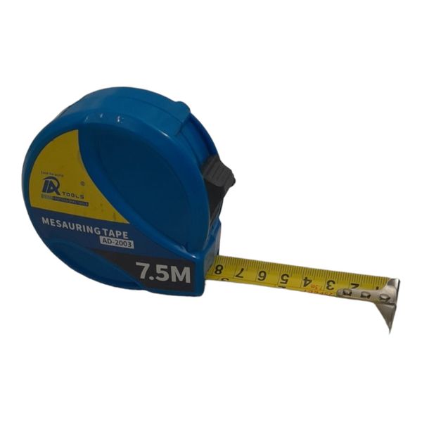 Measuring Tape - Steel - Blue - 7.5m