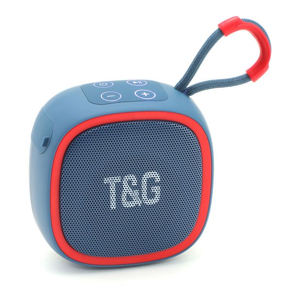 Portable Card-inserted Subwoofer Wireless Outdoor Bluetooth Speaker - Blue