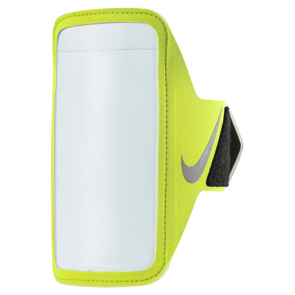 Nike Lean Phone Running Arm Band Volt/Black/Silver Osfm