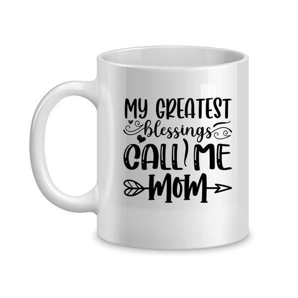 Blessing Coffee Mugs for Mothers with Mom Sayings Graphic Present 058