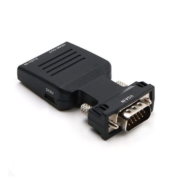 Vga(m) to Hdmi(f) Adapter with Audio Out