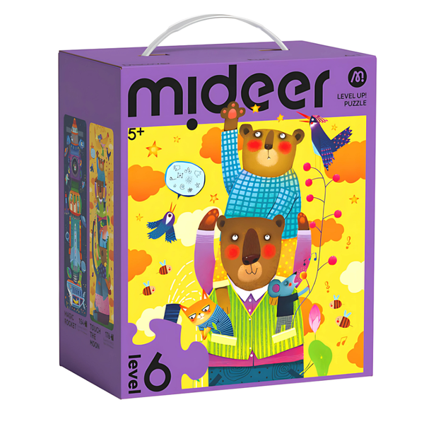 Mideer - Level Up Puzzles - Level 6: World Imagination 154-176 Pieces