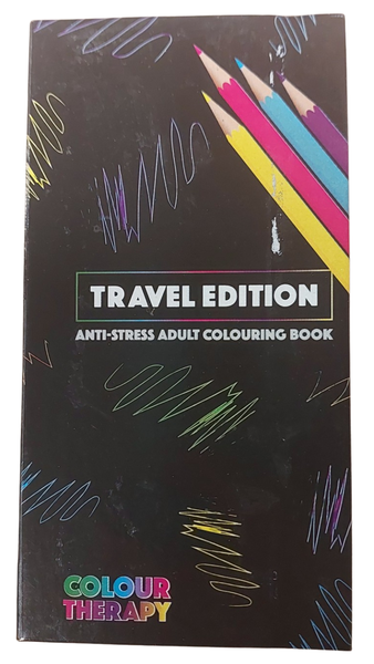 Travel Edition Relax Colour Therapy with Two Books inside