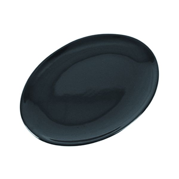 Dalebrook Black Melamine Oslo Oval Platter 37cm set of 6