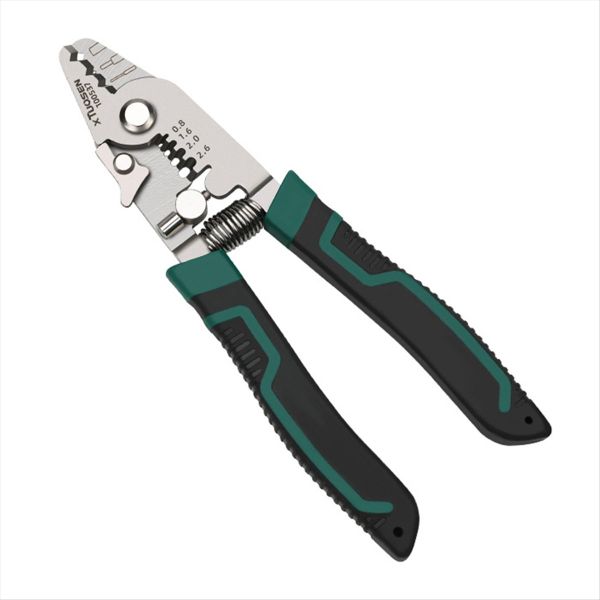 Tuosen 6Inch 3 Holes Fiber Optic Wire Stripers Fiber Stripper Tools