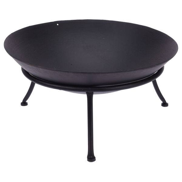 Excellence Homeware - Fire Bowl Cast Iron On Stand - 470X470X230Mm