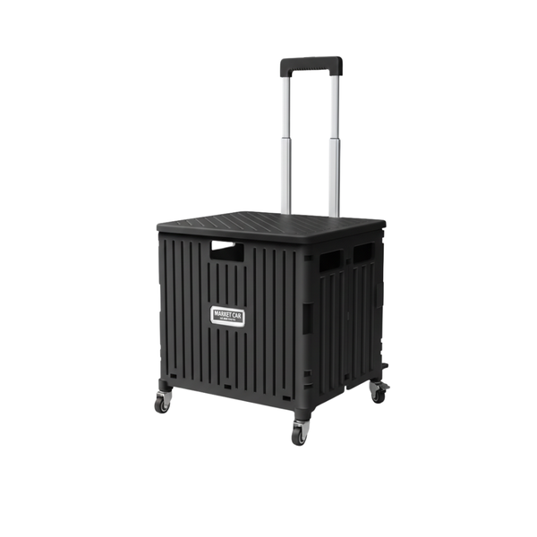 Decorum &amp; Co - Oria Collapsible Storage Cart with Wheels