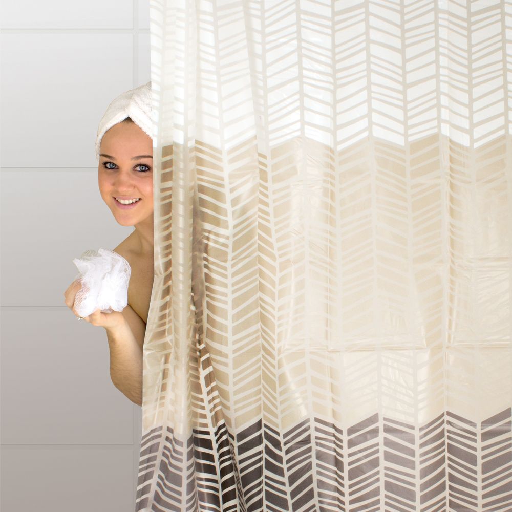 The Bathroom Shower Curtain Peva, Calming Shower Curtains