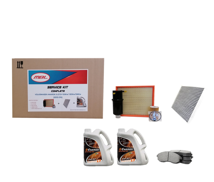 MBL Volkswagen Amarok 2.0TDi (2010- ON) Complete Service Kit