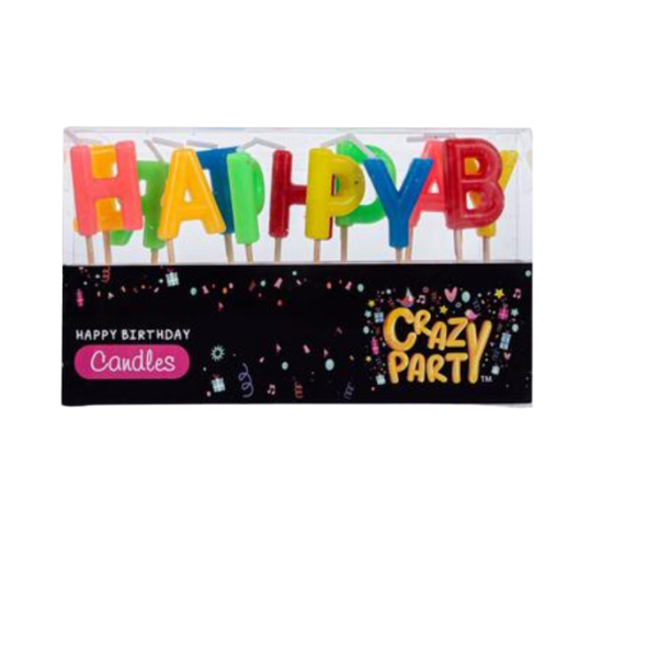 Crazy Party - Happy Birthday Candles