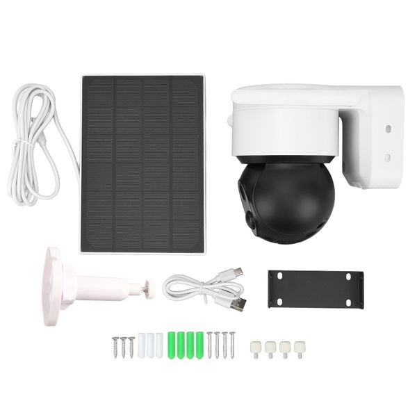 Solar 1080P Outdoor Security Camera WiFi Night Vision