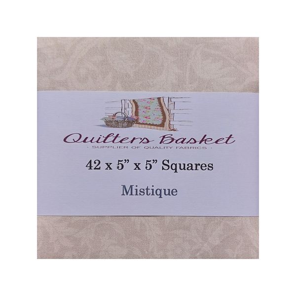 Quilters Basket Five Inch Squares Mistique