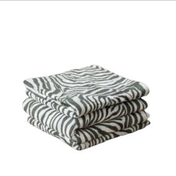 Zebra Baby/Toddler Muslin Throw L