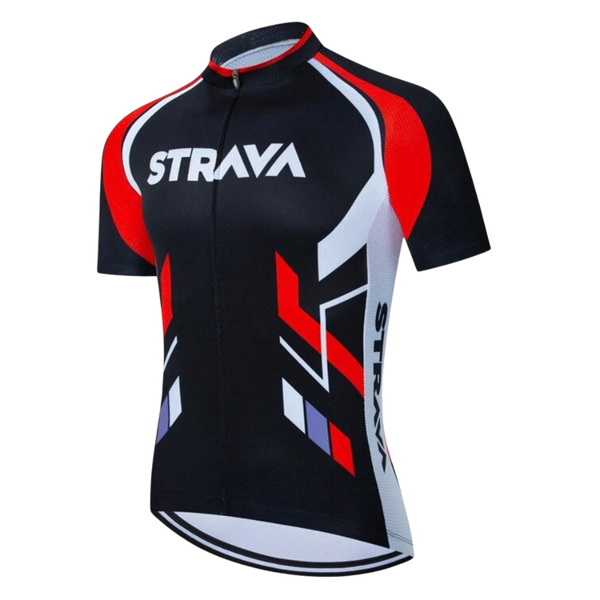 Strava Men's Short Sleeve Cycling Jersey