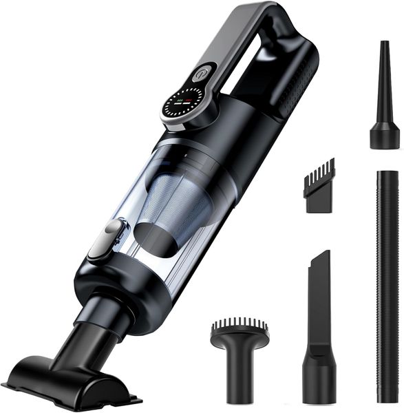 Car Handheld Vacuum Cleaner 17000Pa Wet &amp; Dry 6000mah Handheld Blower
