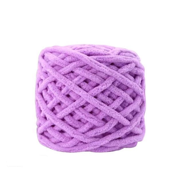 Soft Thick Yarn for Crochet Knitting Purple