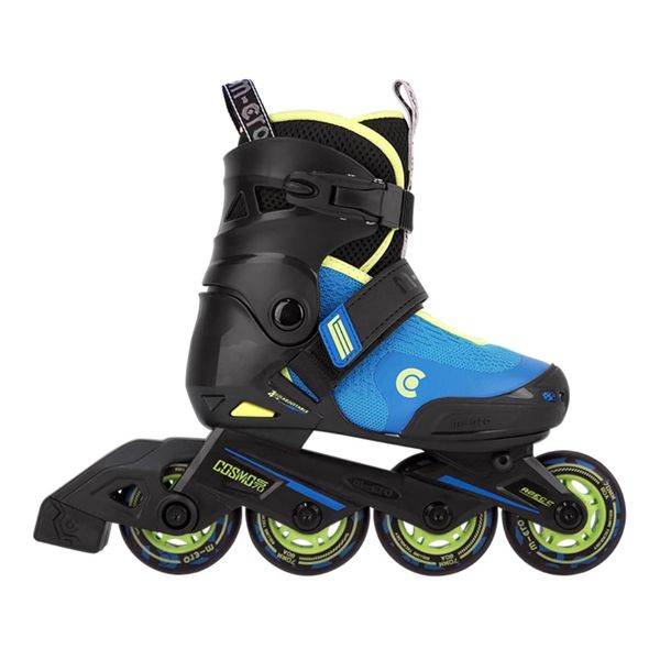 Micro Cosmo Kids Adjustable Inline Skates - Blue/Black