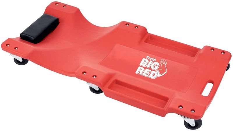 Big Red Garage Creeper 6 Wheel TRH6802