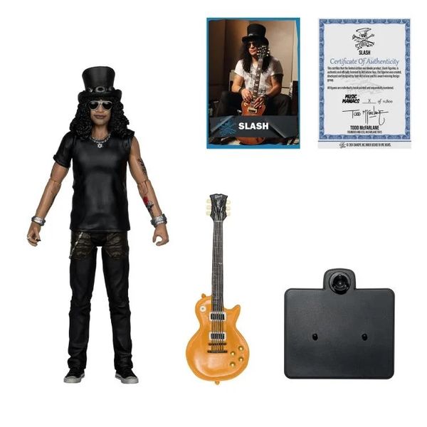 Rock &amp; Roll Slash Music Maniacs WV3 6IN Figure