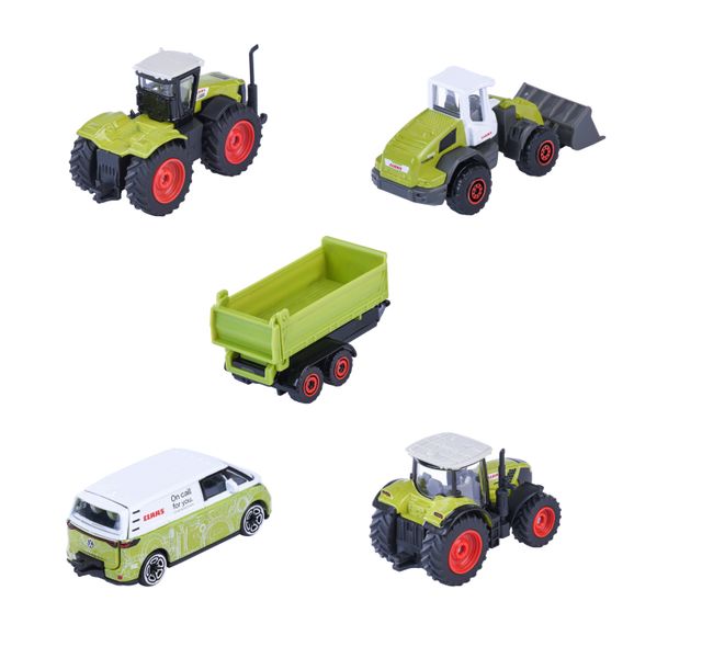 Majorette Claas Farm 5-Piece Giftpack