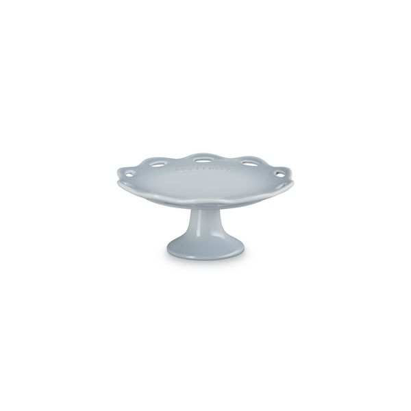 Le Creuset Stoneware Fleur Lace Cake Stand - 17cm